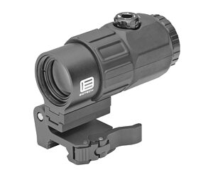 EOTech, G45, Magnifier, 5X, QD Mount, Switch to Side, Tool-Free Vertical and Horizontal Adjustments, Black Finish, 34mm