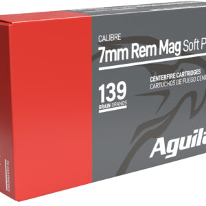 Aguila 7mm Rem Mag 139gr InterLock BT SP Ammo - 20rds