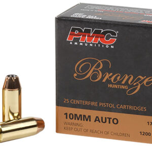 PMC Bronze 10mm Auto 170gr JHP Ammo - 25rd