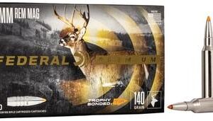 Federal Premium 7MM Rem Mag 140 Grain Trophy Bonded PT