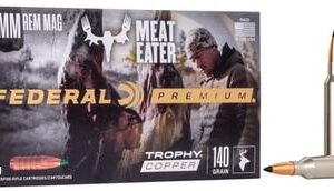 Federal 7mm Rem Mag 140 Grain BTPT Trophy Copper Ammo