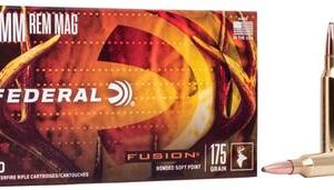 Federal 7mm Rem Mag 175 Grain Bonded SP Fusion Ammo