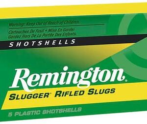 Remington 12 Gauge 3 1oz Magnum Rifled Slug Slugger Ammo - 5rds