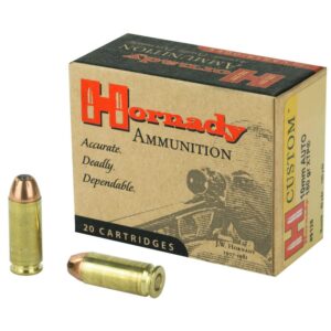 Hornady Custom 10MM Auto 180gr XTP Ammo - 20rds