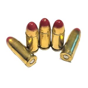 RJ Extreme 9mm Red Tracer Ammo - 5rds