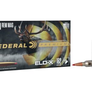 Federal 7mm Rem Mag 162gr Hornady ELD-X Ammo - 20rds
