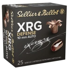 Sellier + Bellot 10mm Auto 130 Grain XRG Defense Ammo