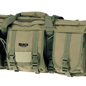 Rukx Gear 42" Tactical Double Gun Case Green