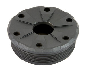 SilencerCo Bravo 9mm Suppressor Front Cap - Gray